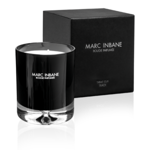 Marc Inbane Bougie Parfumée Geurkaars Tabac Cuir zwart